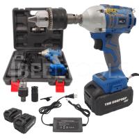 ราคา MILY บล็อกลม บล็อกไฟฟ้า สว่านไร้สาย บล็อกแบตเตอรี่ บล็อกไฟฟ้าไร้สาย 99V พร้อมแบตเตอรี่ Li ion 4000mAh 2 ก้อน และอุปกรณ์ครบชุด พร้อมหัวแปรงสว่าน (6065664073)