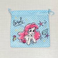 ราคา พร้อมส่ง ถุงผ้าหูรูดลายการ์ตูน ผ้าลื่น Disney Mermaid (12691901453)