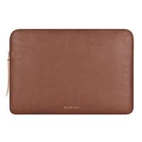 ราคา Comfyable Slim Protective Laptop Sleeve 13 13 3 inch for MacBook Pro MacBook Air PU Leather Bag Waterproof Cover Notebook Computer Case for Mac Brown (2467940500)