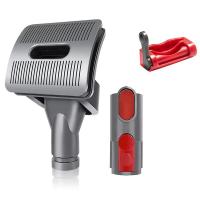 ราคา Groom Tool Dog Pet Brush Vacuum Attachment for Dyson V10 V11 V12 V15 V8 V7 with Quick Release Converter Adapter (15841521277)