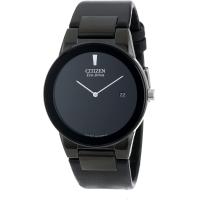 ราคา Citizen Eco Drive Axiom Mens Watch Stainless Steel Black Strap Black Dial (16984100262)