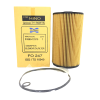 ราคา กรองเครื่อง ไส้กรองน้ำมันเครื่อง HINO EURO 3 ยี่ห้อ FLOMAX เบอร์ FO 247 FO247 S1560 72370 S156072370 Oil Filter (17865069202)