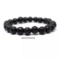 ราคา BLACK JADE หยกดำ กำไลหยกพม่าแท้ ขนาด 10 มม by siamonlineshop (535744758)