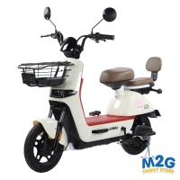 ราคา M2G จักรยานไฟฟ้า สไตล์วินเทจ 350วัตต์ สีน่ารัก รัน้ำหนักได้ไม่เกิน 200 กิโล 9203 (19459354668)