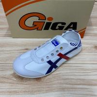 ราคา GiGa GA27 รองเท้าผ้าใบ สลิป ออน 36 41 สีดำ กรม ครีม ขาว (13572658857)
