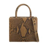 ราคา SUVIMOL Mini Sweet Box Mustard PYTHON กระเป๋าถือทรงเหลี่ยมหนังงูสีมัสตาร์ด (14587483697)