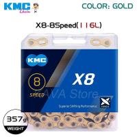ราคา โซ่จักรยาน KMC X8 9 10 11 12 S EPT EL ห่วงโซ่จักรยาน MTB 6 7 8 9 10 11 12สปีดโซ่รถจักรยานถนนสำหรับ Shimano RAM Skmc (19941676795)