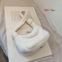 ราคา พร้อมส่ง กระเป๋าสะพายข้าง กระเป๋าสะพายข้างนุ่มนิ่ม กระเป๋าแบบเกาหลี กระเป๋าคล้องแขน กระเป๋าขนนุ่มนิ่ม กระเป๋าถือขนนุ่ม (18456127225)