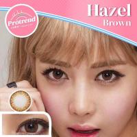 ราคา Protrendcolor Contact lens คอนแทคเลนส์โปรเทรนด์คัลเลอร์ รุ่น Hazel Brown Choho นำเข้าจากเกาหลี ของแท้ 100 มี อ ย ขนาดเลนส์ 14 5 เลนส์นิ่ม แฟชั่น (10291663840)
