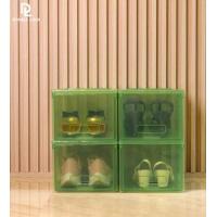 ราคา Double Lock กล่องใส่รองเท้า ญ กล่องพลาสติก ฝาสไลด์ด้านหน้า รุ่น 5128 4 ชิ้น (20072256394)