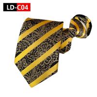 ราคา ผู้ชายขี้เกียจเนคไทมีซิป Easy เนคไทสำหรับคอธุรกิจเน็คไทแต่งงานชายชุด Legame ของขวัญ Gravata อังกฤษ Stripes JACQUARD ทอ8ซม (7500839106)