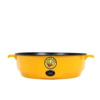 ราคา กระทะไฟฟ้ามินิ กระทะไฟฟ้าอเนกประสงค์ กะทะย่างเกาหลี บาร์บีคิวไร้ควัน กระทะปิ้งย่างในครัวเรือน A912 (19600959396)