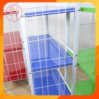 ราคา ชั้นเหล็กวางของขาเหลี่ยม ชั้นเหล็ก 4 ชั้น ชั้นเก็บผ้า ชั้นวางอุปกรณ์ ชั้นเหล็กอเนกประสงค์ มีให้เลือกถึง4 สีฟ้า แดง เขียว (9439005796)