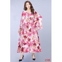 ราคา ชุดเดรสอิสลาม เสื้อเดรสมุสลิม ลายใบไม้ ทรงแขนปล่อย ผ้าสปันใส่สบาย เสื้อแขนยาว 216 เสื้อแฟชั่นอิสลาม (16075607784)