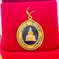 ราคา จี้พระหลวงพ่อโสธร ทรงรีฉลุลาย กรอบทองแท้ 90 มีใบรับประกันสินค้า เก็บเงินปลายทาง MF146 (13172431278)