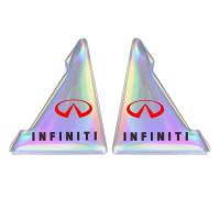 ราคา สติกเกอร์ตกแต่งกันรอยขีดข่วนและป้องกันการสึกหรอของประตูรถด้วยเลเซอร์ PVC สำหรับ Toyota Honda Isuzu Perodua Nissan Bmw โปรตอนเบนซ์ออดี้ Subaru Mitsubishi MG Chevrolet 2ชิ้น (20719829919)