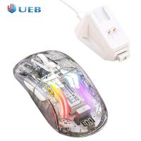ราคา แสง RGB เมาส์สำหรับเล่นเกมส์ไร้สาย3โหมดเมาส์มีสายบลูทูธ รองรับ5 0 2 4G USB C สำหรับพีซีแล็ปท็อป (20644964174)