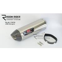 ราคา ปลายท่อ ทรง Yoshimura R77 เกรดฟิล์มแคฟล่า ยาว 17 นิ้ว (14692678001)