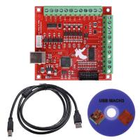 ราคา 4แกน Mach3 Stepper มอเตอร์ Motion Controller การ์ด Breakout Board อินเทอร์เฟซ USB CNC Controller Board สำหรับ Stepper Motor (16698348774)