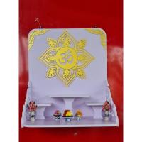 ราคา หิ้งพระ หิ้งพระติดผนัง พระพิฆเนศ ท้าวเวสสุวรรณ หิ้งไอ้ไข่ ต้นโพเรียกทรัพย์ หิ้งพระราหู ชั้นวางพระ หิ้งสีขาว หิ้งคอนโดH1 (11637980823)