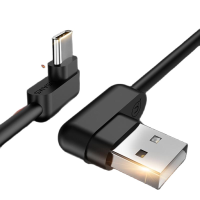 ราคา USAMS สายชาร์จโทรศัพท์ Type C Data Cable L Bending USB C Charge Cables for Samsung Xiaomi Data Sync USB Phone Cable Fast Charging Cable type c (996044897)