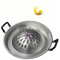 ราคา ชุดเตาหมูกระทะ ขนาด40ซม กระทะหมูกระทะ กระทะเกาหลีพร้อมเตา กระทะปิ้งย่าง กระทะอลูมิเนียม เตาย่าง Size L (14015915237)