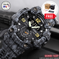 ราคา SKMEI SPORT WATCH แท้ 100 ฟรี กล่องเหล็ก คู่มือ บัตรรับประกัน กล่องกระดาษ ป้ายแท็ก (21163124500)
