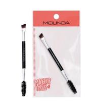 ราคา แปรงแต่งคิ้ว2หัว Meilinda Duo Head Brow Brush Spooly MC 4288 (20333170708)