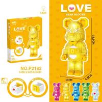 ราคา CHLLIDA รุ่นมินิ บล็อคตัวต่อ Bearbrick ตัวต่อเลโก้ เลโก้นาโน ของเล่น ของขวัญวันวาเลนไทน์ ของขวัญวันเกิด W0125 (14001092433)