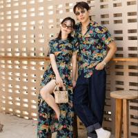 ราคา ชุดคู่ลายดอก ชุดไปทะเล ชุดออกงาน ชุดไปงาน ชุดคู่ไปงาน เสื้อคู่ ชุดไปงานแต่ง ชุดคู่ไปงาน ชุดคู่ออกงาน ชุดคู่รัก VSM 4723 (18868653442)