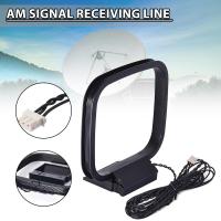 ราคา Idealhere เสาอากาศวงแหวนขนาดเล็กอเนกประสงค์เสาอากาศวิทยุ FM AM สำหรับตัวรับสัญญาณสเตอริโอ AV Sony Sharp ของจีน (20488838799)