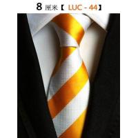 ราคา แฟชั่นใหม่ล่าสุดผ้าไหมผูกเน็คไททางการของผู้ชายผู้บริหารธุรกิจ8ซม เนคไทแบบคลาสสิกลายทางสำหรับงานแต่งงานของขวัญสำหรับผู้ชาย (19557154240)