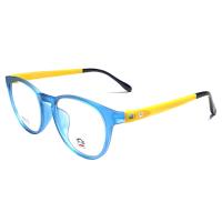 ราคา กรอบแว่นตา สำหรับตัดเลนส์ แว่นตาชาย หญิง Fashion รุ่น Paul Frank 3042 สีฟ้าขาเหลือง กรอบเต็ม Rectangle ทรงรี ขาข้อต่อ วัสดุ TR 90 รับตัดเลนส์ทุกชนิด (4678682529)