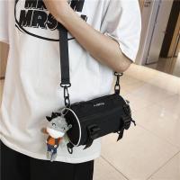 ราคา LYN543 Tide ยี่ห้อกระเป๋าสะพายขนาดเล็กผู้ชายกระเป๋าสะพาย Ins Tide Cool เครื่องมือญี่ปุ่น Messenger กระเป๋าผู้ชายกระเป๋า Casual กระเป๋าโทรศัพท์มือถือ (16042738816)