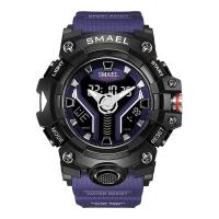 ราคา ใหม่นาฬิกาสปอร์ตสำหรับผู้ชาย smael นาฬิกาคู่สำหรับผู้ชายกันไฟ LED นาฬิกาทหาร8075คุณภาพ (21170699385)