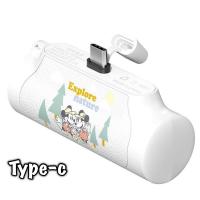 ราคา Disney Pocket Power Bank บางเฉียบขนาดเล็กแบบพกพาน่ารักการ์ตูนไร้สาย (20231199415)