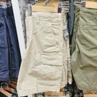 ราคา Uniqlo The fitting room 2021 straight summer cultivate ones morality leisure trousers W434857 loose the new mens cargo shorts (18963852804)