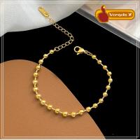 ราคา จุดประเทศไทย ส่งเร็ว สร้อยข้อมือผญ24k สร้อยข้อมือลูกปัด ข้อมือทอง1สลึง สร้อยข้อมือครึ่งสลึง สร้อยข้อมือทองเค สร้อยข้อมือผญ24k กำไลทองไม่ลอก กำไลคู่รักแฟน สร้อยข้อมือผญ jewelry for women กำไลมงคลนำโชค