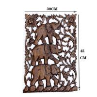 ราคา แผ่นช้าง แผ่นไม้แกะสลัก แผ่นไม้แกะติดผนัง แผ่นไม้แกะช้าง แผ่นไม้แขวนผนัง ของตกแต่งผนัง ไม้แกะแขวน ไม้แกะสลัก แผ่นไม้แขวน LAIJUN (19808703070)