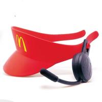 ราคา IJVBTV เซลฟี่ หมวกแมคโดนัลด์สีแดง Gags ของเล่น ที่บังแดด หมวกแมคโดนัลด์ ปาร์ตี้ซัพพลาย สีแดงเเดง หมวกวอล์คกี้ทอล์คกี้ หมวกไมโครโฟนแคชเชียร์ (20453201386)