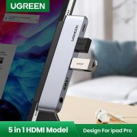 ราคา UGREEN ฮับ USB 4K 60Hz ชนิด C 3 1เป็น HDMI 2 0 USB 3 0 PD 100W 3 5Mm 2021สำหรับ iPad Pro 2020 2018 iPad Air 4 (20612310109)