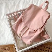 ราคา พร้อมส่ง กระเป๋าเป้ กระเป๋าสะพายหลัง กระเป๋าผ้า แคนวาส มินิมอล สไตล์เกาหลี Heather Backpack (18586818311)