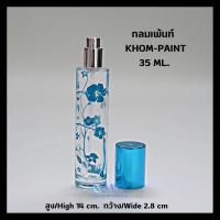 ราคา ขวดกลมเพ้นท์ลายดอกไม้ ขนาด 30 35ml ขวดแฟชั่น ขวดสเปรย์แก้ว ขวดแก้วน้ำหอม (20050765121)