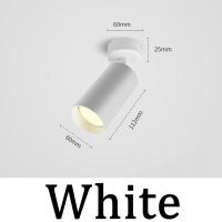 ราคา SUNMEIYI ไฟเพดาน LED 360 สำหรับติดพื้นผิวที่หมุนได้สีขาวดำโคมไฟผนังเพดานเปลี่ยนได้ (20281349368)