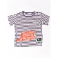 ราคา marks and spencer เสื้อคอกลมแขนสั้น ป้ายแบรนดฺ์ระบุไซส์ 12 18 months ติดกระดุมแป๊กตรงไหล่ สีจางลงเล็กน้อย อก 58 cm ยาว 33 cm Preloved (20685533739)