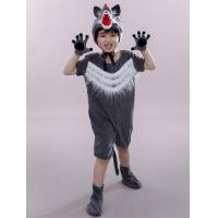 ราคา ชุดสัตว์สำหรับเด็กชุดการแสดงแกะน้อยชุดเต้นรำสำหรับหมาป่าและแกะน้อยกระโปรงผ้าโปร่งสำหรับเด็กเล็กชุดการแสดงหมาป่าสีเทา (14465987670)