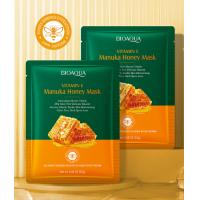 ราคา มาส์กน้ำผึ้งมานูก้าบำรุงผิว เติมความชุ่มชื้น เผยผิวเนียนนุ่ม เปล่งปลัง ปรับสมดุลผิว BIOAOUA Manuka Honey Mask 25 G (21060461884)