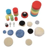 ราคา Polishing Wheel Buffing Car Beauty Waxing Car Polishing Pad Set Polishing Buffer Waxing Buffing Pad Gross Polish Polishing Equipment For Automotive Sander Drill Adapter (15114967488)