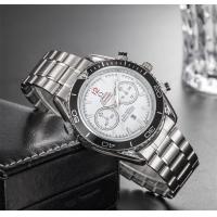 ราคา OMG Brand Luxury Mens Sports Casual Watches Men Fashion Stainless Steel Calendar Quartz WristWatch Date Leather Clock Diving Design Limited Edition (16599926528)