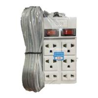 ราคา ปลั๊กพ่วงไฟฟ้า รุ่น2006 6ช่อง 2 สวิต (9472723952)